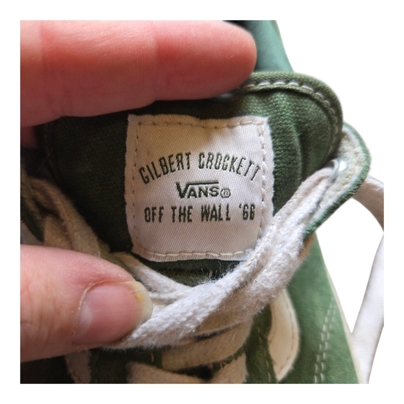 Vans Mens Green Shoes Size 9 - Picture 8 of 10